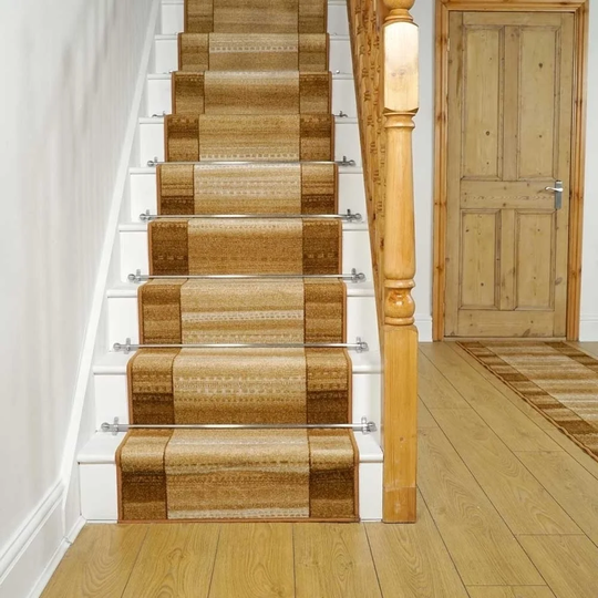 Gravesham Stair Looped Terracotta Rug