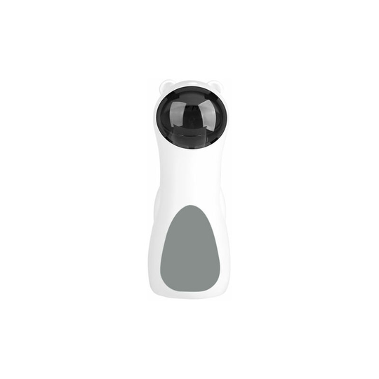 Interactive Cat Toy Laser Cat Toy, Laser Pointer for Cats with USB/Battery Charging with 5 Adjustable Modes (White)