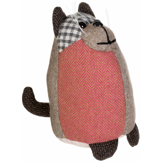 Premier Housewares - Heritage Small Brown Cat Door Stop