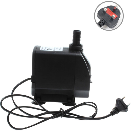 60W 3500L/H Submersible Water Pump with 11ft High Lift Mini Fountain Pump Ultra Quiet Water Pump for Aquarium Fish Tank Pond Water Gardens Hydroponic