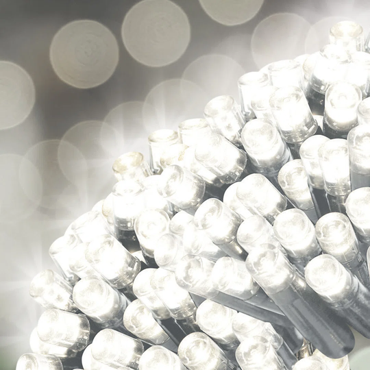 1090Cm LED Solar Powered 100 - Bulb Mini String Light (End to End Connectable)
