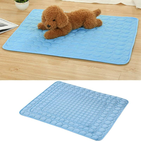 Cooling mat for dogs 70 x 55 cm, non-toxic cooling mat for small pets, cats, puppies - Litzee