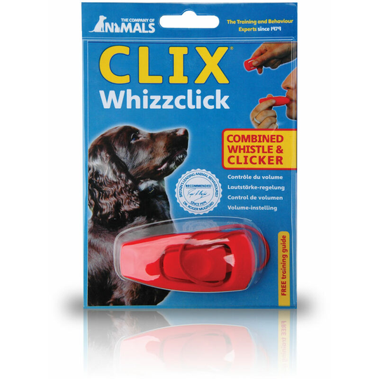 Clix Whizzclick Whistle And Clicker (One Size) (May Vary) - May Vary - Company Of Animals