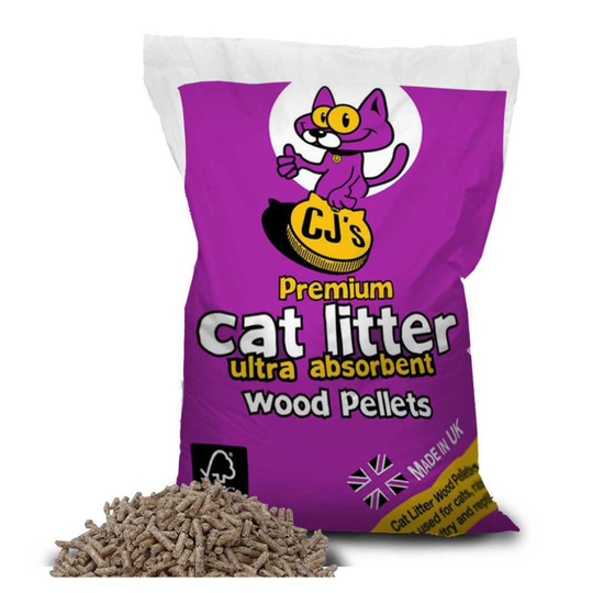 Cj's Premium Cat Litter 30 Litre