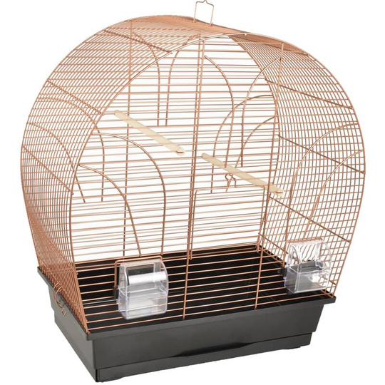 Bird Cage Saga Copper 51x28x55 cm Flamingo Black