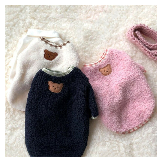 3 pet dog clothing clothing Cat clothing Autumn and winter new warm Pomeranian teddy bear 20*32*23cm