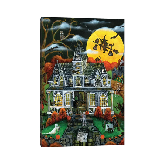 Halloween Potions Tricks And Treats by Cheryl Bartley - Gallery-Wrapped Canvas Giclée on Canvas