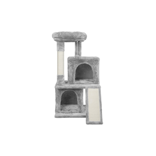 Yaheetech 34''High Cat Tree Multilevel Cat Tower with Double Condos
