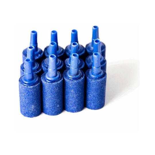 12x Aquarium Airstone Cylinder 13x25mm - Pisces
