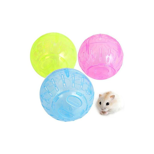 Hamster Exercise Ball, 3 pcs Hamster Running Ball Exercise Ball Hamster Mini Run Exercise Roll Ball, 10cm