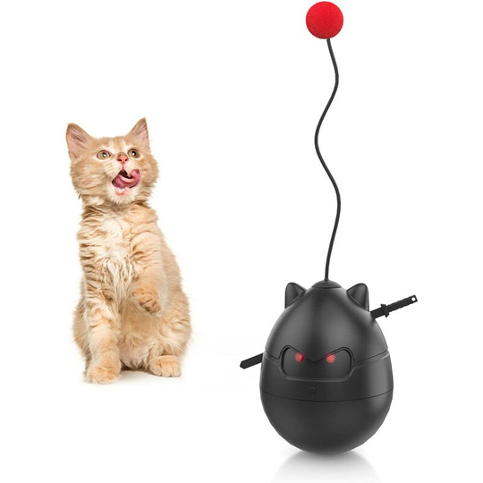Indoor cat interactive cat ball toy with automatic rolling motion activation Ninja tumbler