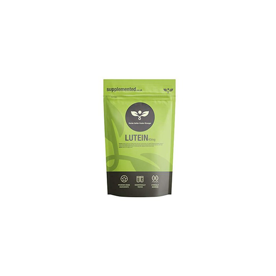 Lutein 40mg 180 Capsules - Eye Supplement UK Made. Pharmaceutical Grade