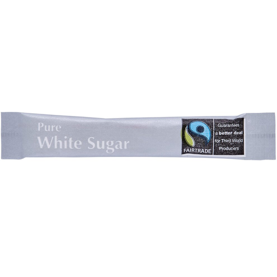 Country Range Fairtrade White Sugar Stick - 1x1000