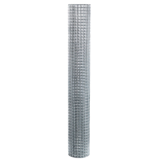 Artist Hand - Length 15 m Width 36' Wire Mesh Fencing Galvanized Welded Chicken Rabbit Fence Garden Netting No Rust Mesh Hole 1'x1' Wire Diameter 20