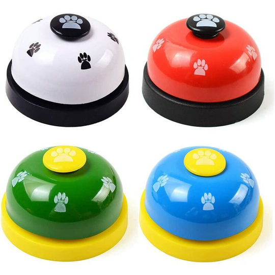 Pet Training Bell, Puppy Toilet Training Bell/Interactive Toy Feeding, Interactive Pet Bell (4pcs)