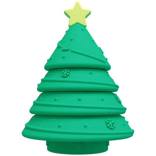 Ilovemilan - Baby Teething Toy - Silicone, Easy to Hold Teethers with Gift Package Included, Effective christmas tree Teether Rings Toys Best for