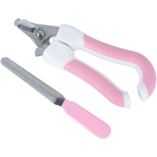 Dogs and cat claw kit with pink protection