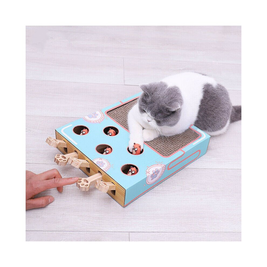 Hit Hamster Toy For Cat Fun Toy Scratching Board