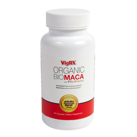 VigRX Organic Bio Maca Bioperine Male Health Supplement 60 Capsules