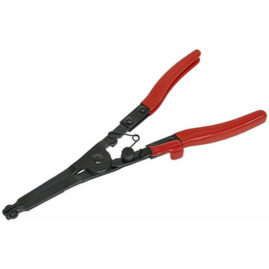 Loops - 300mm Exhaust & Hose Clamp Pliers - Self-Locking Mechanism - Comfort Grip
