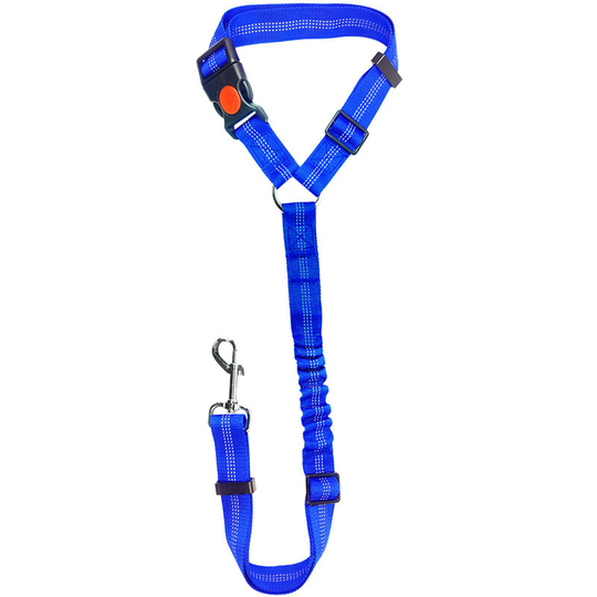 100cm Pet Car Seat Belt Dog Leash Walking Dog Rope Dog Belt Dog Car Seat Belt,model:Blue - model:Blue