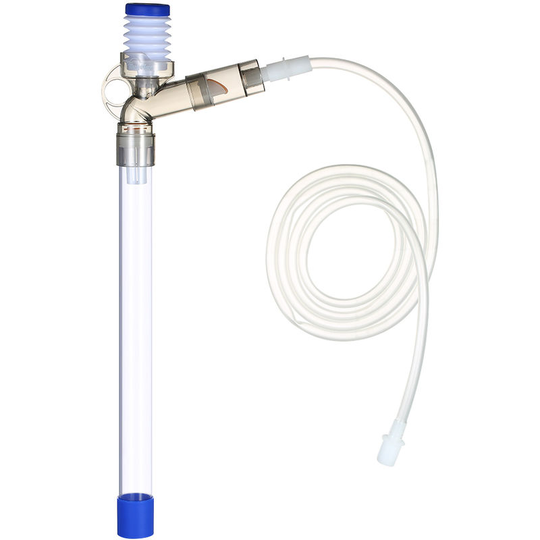 Manual Air-pressing Aquarium Fish Tank Water Changer Gravel Cleaner Sand Washer with 3ft Soft Hose and Water Flow Clamp - Hugesun