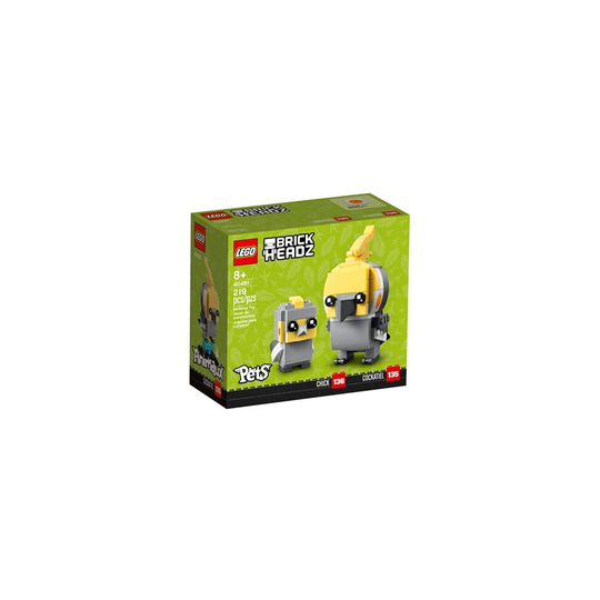 LEGO BrickHeadz Cockatiel Bird Set 40481