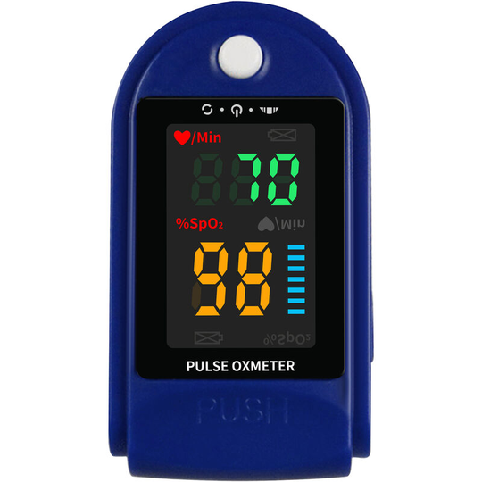 Superseller - Fingertip Pulse Oximeter Mini SpO2 Monitor Oxygen Saturation Monitor Pulse Rate Measuring Gauge Device 5s Rapid Reading oled Display