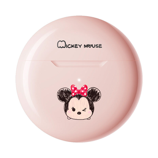 Wireless Disney Minnie Mouse Bluetooth Headphones In-Ear Music Earbuds 5.0 A5