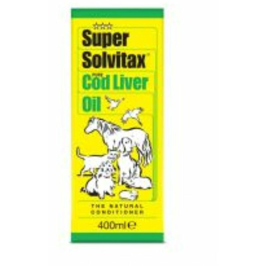 Cod Liver Oil (400ml) (May Vary) - May Vary - Solvitax