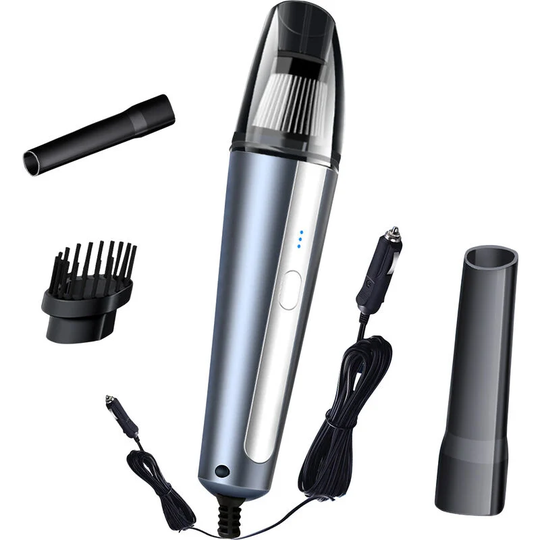 6000Pa 120W Car Vacuum Cleaner Portable Mini Handheld Car Vehicle Vacuum Cleaner Strong Suction Vacuum Cleaner for Pet Hair Dust Gravel Cleaning,