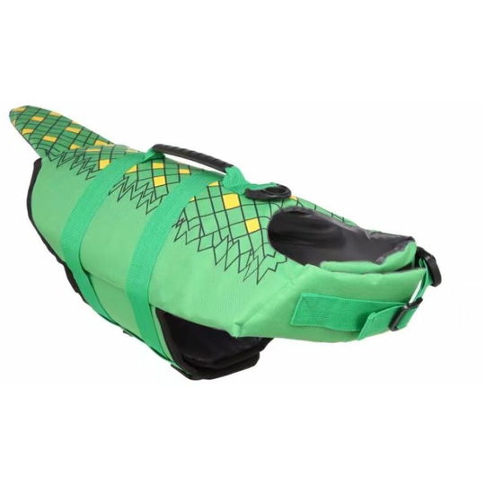 Perle Raregb - Pet Bath Jersey Pet Rescue Vest Mermaid Reflective Swimsuit Bath Jersey Whale, (JSY02 Green) m