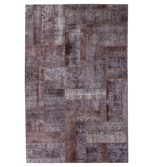 Brutus Hand-Knotted Grey Rug