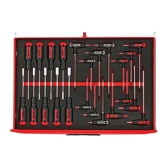 TTEX23 23 Piece eva Nut Driver & t Handle Wrench Set - Teng Tools
