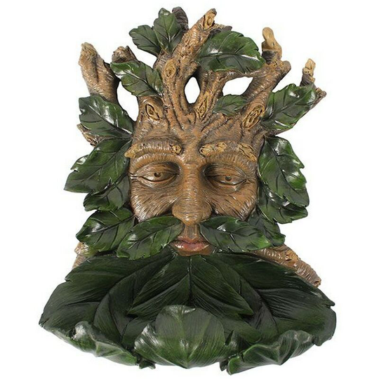 Something Different - Large Green Man Bird Feeder (One Size) (Brown/Green) - Brown/Green