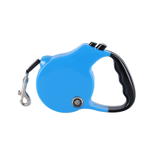 Retractable Dog Rope Pull Rope for Dog Rope Reel, One Button Braking and Locking, Non-slip Handle (3 Meters)