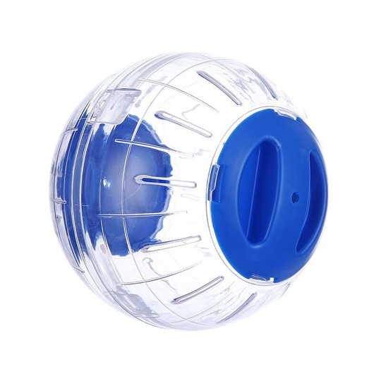 Anti-escape hamster toy ball small pet toys running wheel running ball 4.8 inches small animal hamster running exercise ball (blue)