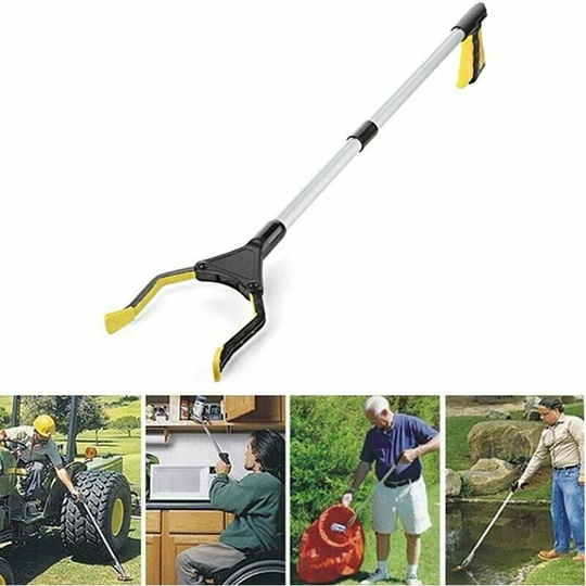 Grasping pliers, rotatable 81 cm long, practical tool for picking up objects