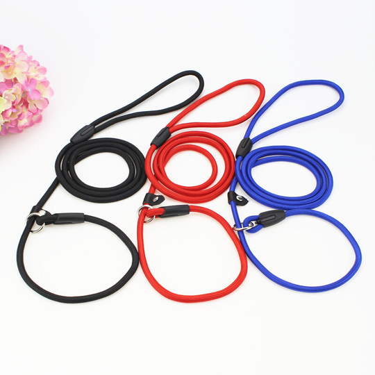 Betterlifegb - Betterlife 3 Pieces Nylon Dog Leash Rope, Dog Leash, Soft Strong Rope, Anti-Pull Leash, Dog Training Leash, Dog Leash Collar for Small