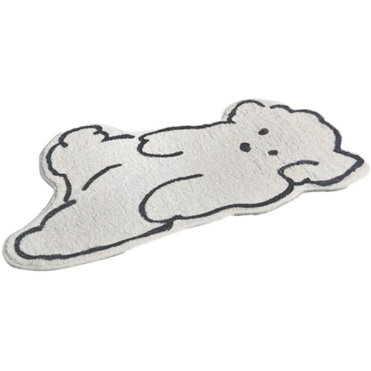 Bathroom mat, Bathroom mat, Fall bathroom mat, fluffy, non-slip, Puppy Puppy 50*120