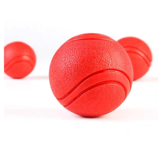 Bette Dog Toy Ball, Dog Bouncing Ball, Interactive Dog Toy, Indestructible Dog Ball, Natural Rubber Dog Teeth Cleaner Toy, for Puppies