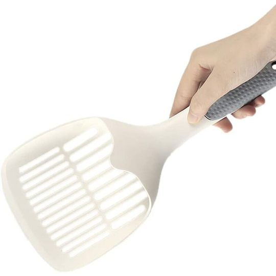 Cat litter scoop, made of premium abs plastic, made for most types of cat litter, litter box and scoop holder, durable and easy to clean