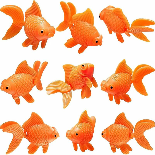 Heguyey - 15 pieces artificial plastic aquarium fish realistic ornament