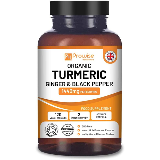 Turmeric Curcumin 1440mg with Black Pepper & Ginger