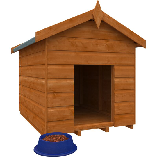 4x3w Super Shiplap Timber Dog Kennel