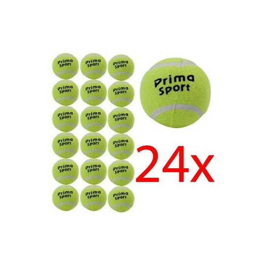 24 X Tennis Balls Sport Play Cricket Dog Toy Ball Outdoor Fun Beach Leisure New