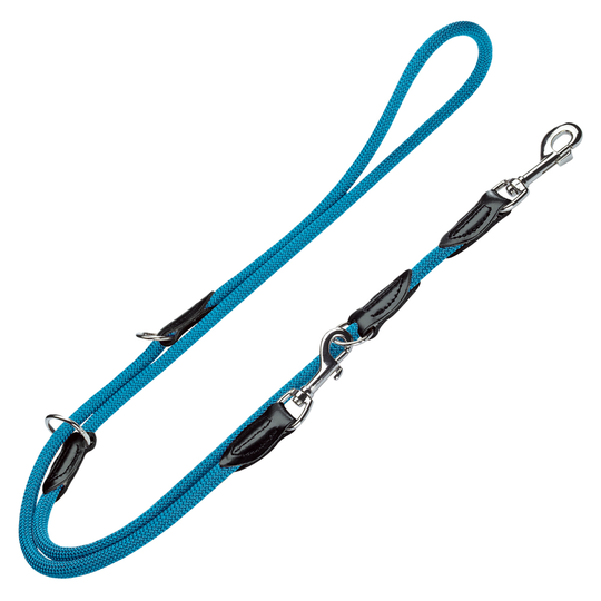 HUNTER Freestyle Adjustable Lead - Petrol Blue - 200cm