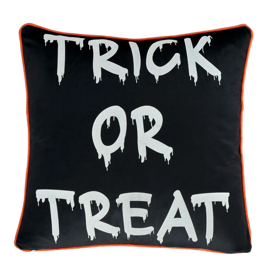 Halloween Trick Or Treat Cushion