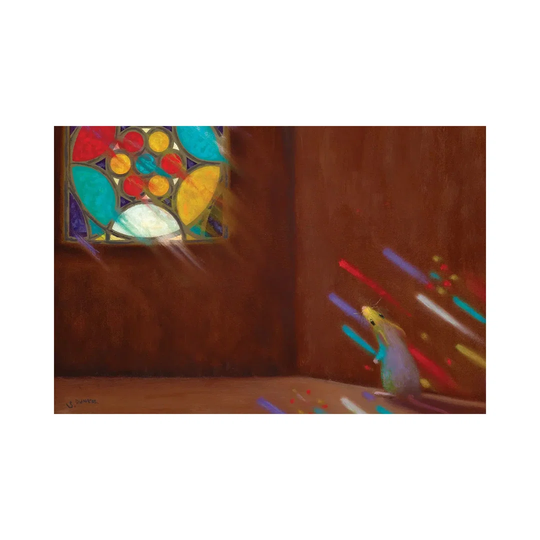 Church Mouse by Stuart Dunkel - Wrapped Canvas Painting