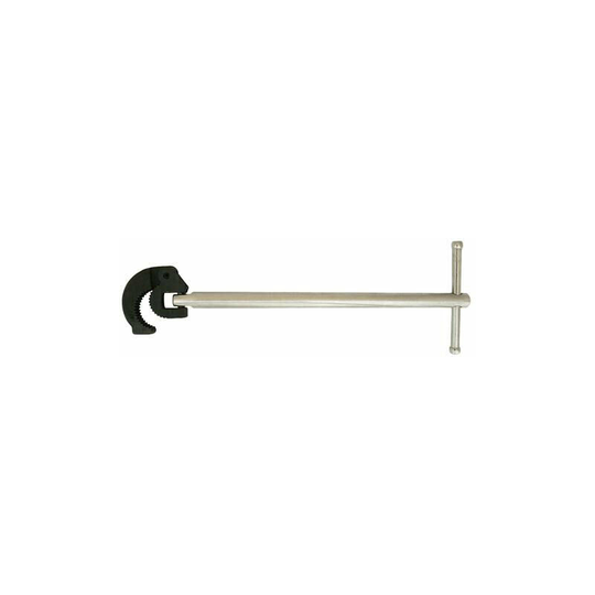 280mm Adjustable Basin Wrench Steel Jaws 1/2' Inch & 3/4' Inch Nuts